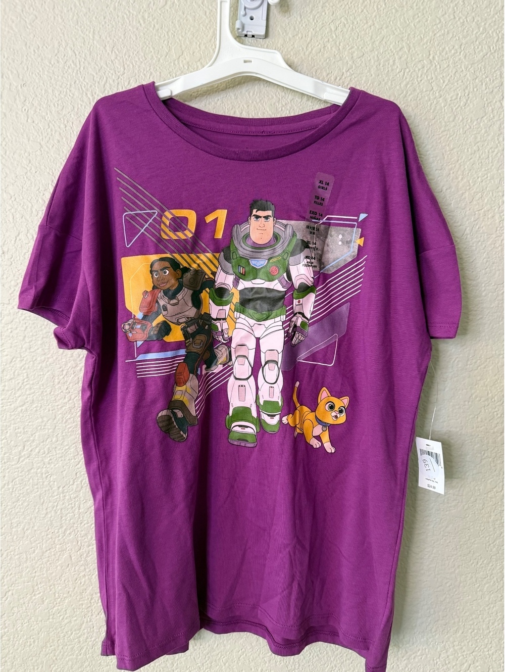 Disney Toy Story Girls XL(14) Tee